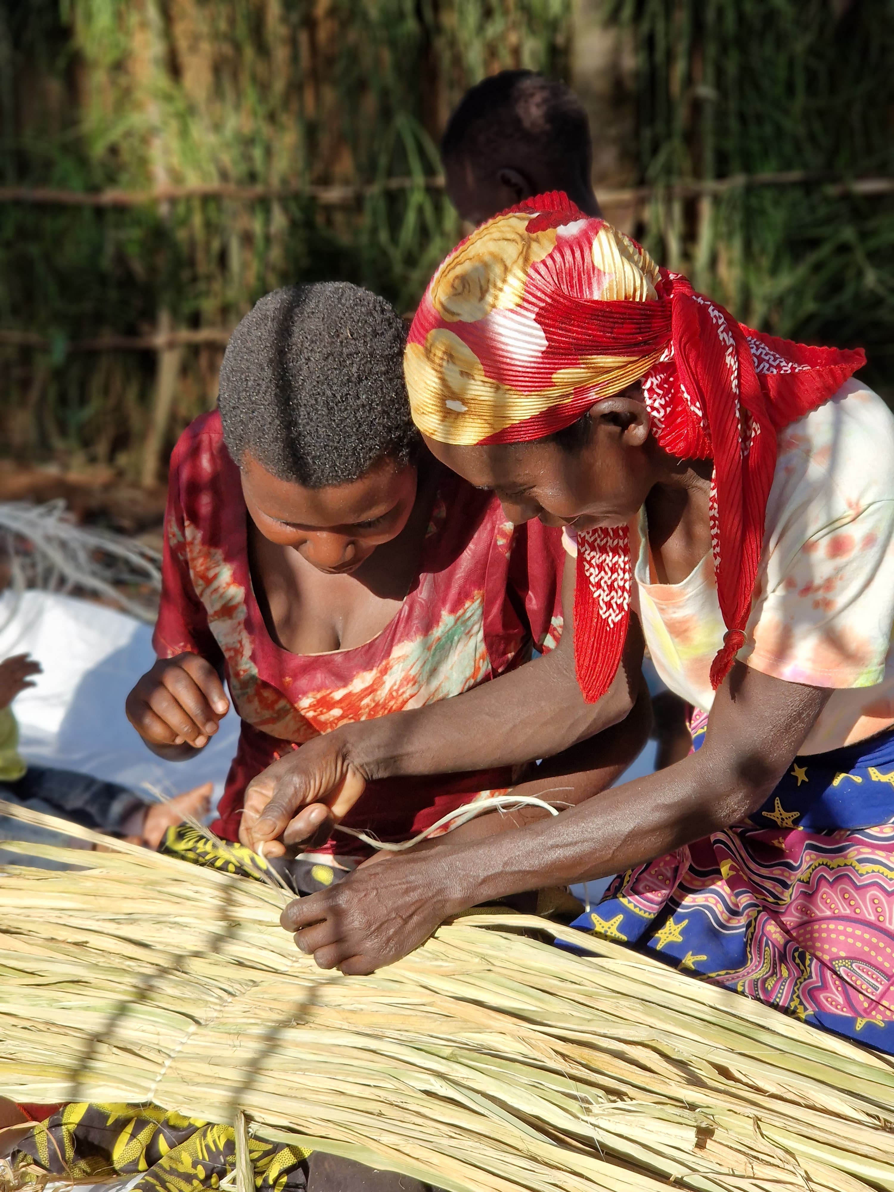 Weaving with elders